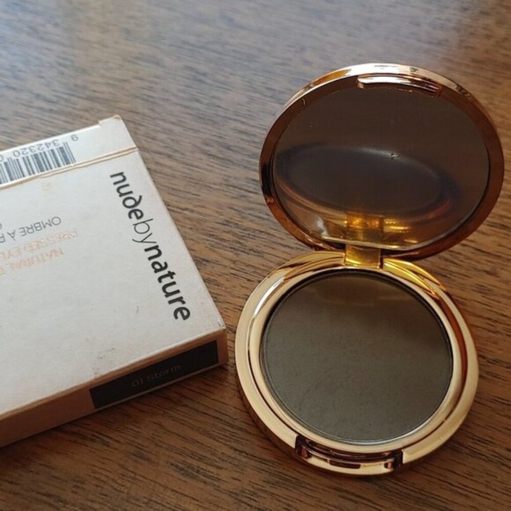 NUDE BY NATURE Natural Illusion Pressed Eyeshadow 08 Palm Green BNIP 3g 0.11oz.